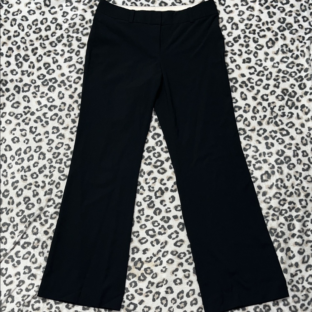 Ann Taylor Black Flare Pants